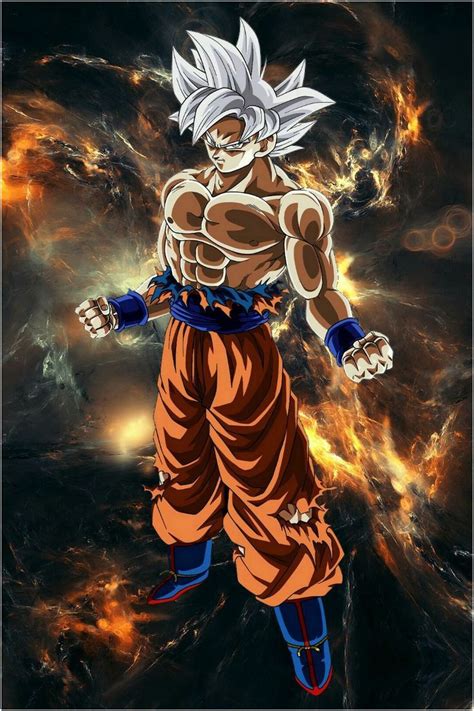 Goku Mastered Ultra Instinct Db En Fond D Ecran Dessin Dessin