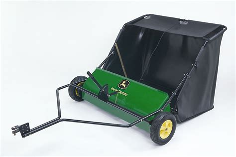 John Deere 42 Inch Tow Behind Lawn Sweeper For Riding Mowers And Tractors