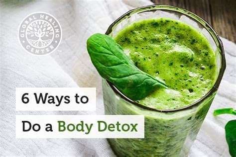 Body Cleanse Ways To Do A Body Detox