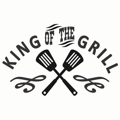 Grill Bbq Silhouette Svg King Cooking Designs