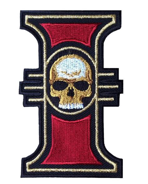 Inquisition Skull Warhammer 40000 World Order Emblem Patch Custom