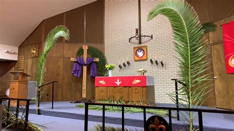Palm Sunday Worship By Zion Lutheran Church Alamo Tx
