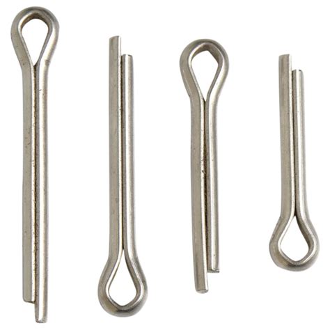 2mm 2 5mm 3mm A2 Stainless Steel Split Pins Clevis Cotter Pin Din 94 Ebay