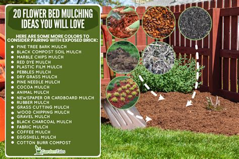 List Of 20 Mulch Ideas For Flower Beds