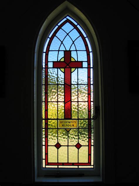 Stained Glass Cross Katy Mcclelland Flickr