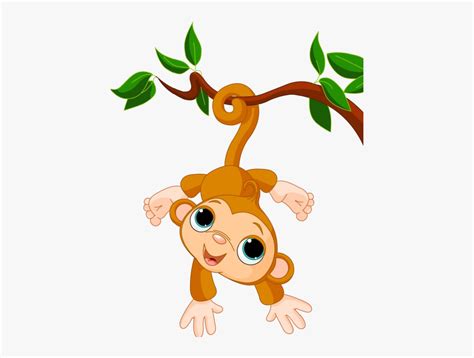 Cute Funny Cartoon Baby Monkey Clip Art Images Baby