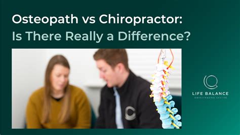 Osteopath Vs Chiropractor Is There Really A Difference Youtube