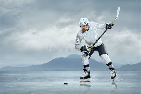 Ice Hockey Player Stock Photo Image Of Person Cold 37363412