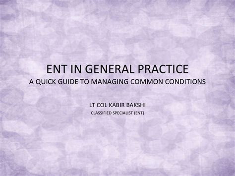 Ent In General Practice By Faujidoc1 Via Slideshare Practice