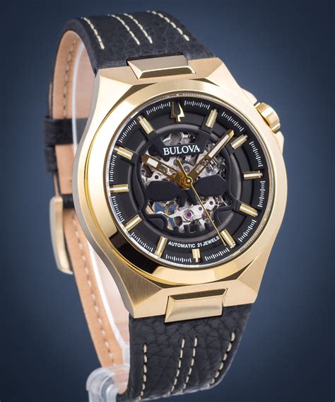 Bulova Maquina Skeleton Automatic A Hodinky Hodinkovna Cz