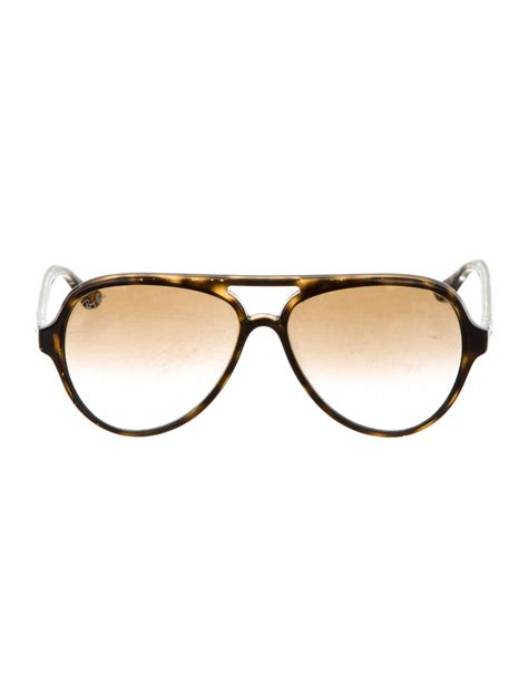 Ray Ban Tortoiseshell Aviator Sunglasses Accessories Wrx27164 The Realreal