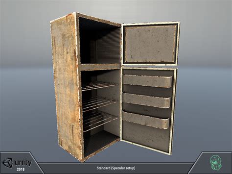 Shop appliances & more at target™. 3D model Old refrigerator 2 | CGTrader