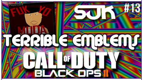 Terrible Emblems Funny Black Ops Emblems Montage Youtube