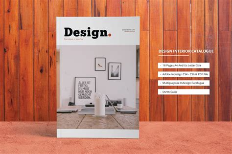 Design Interior Catalogue Brochure Templates Creative Market