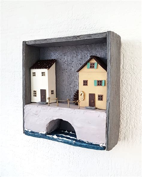 Shadow Box Art Dioramas 3d Wall Art Miniature Rustic Frame Etsy