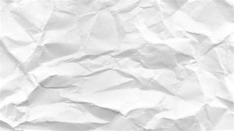 White Crumpled Wrapping Paper Background Texture Of Grey Wrinkled Of