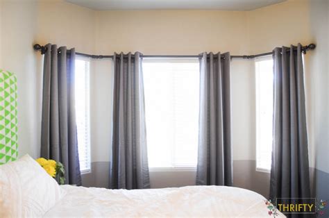 Now your rod pocket curtains are ready! 5 DIY Curtain Rod Ideas - Fabulessly Frugal