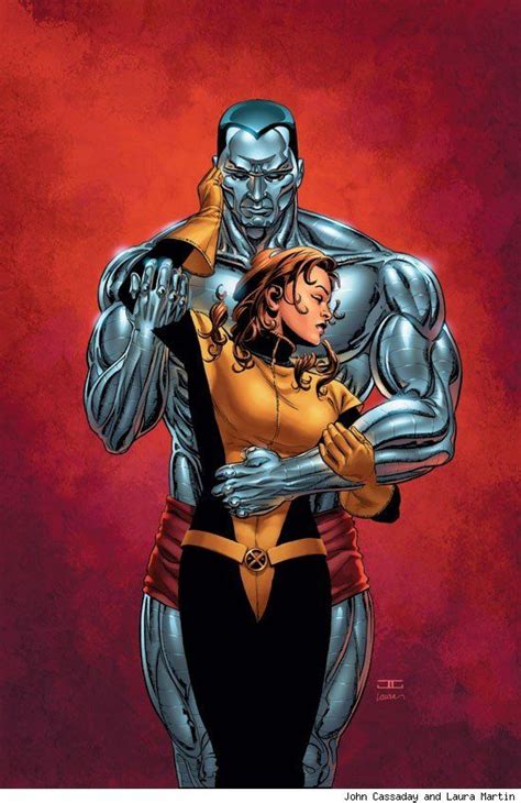Colossus And Kitty Pryde By John Cassaday And Laura Martin