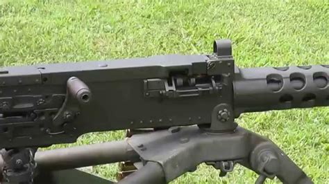 Browning M2 50 Caliber Machine Gun Youtube