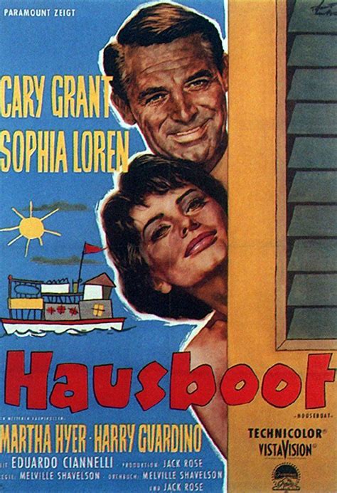 Cary Grant And Sophia Loren In Houseboat