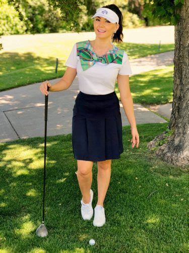 Cute And Preppy Ladies Golf Outfit Cute Skirt Outfits Golf Outfit