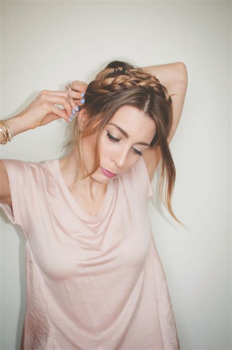 From everyday braid styles to hair do's for special occasions, we've got everything covered up for you! Milk Maid Braids - Easy Hair Tutorial | La Petite Noob | A ...