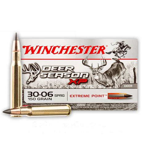 30 06 150 Gr Polymer Tip Winchester Deer Season Xp 20 Rounds Ammo