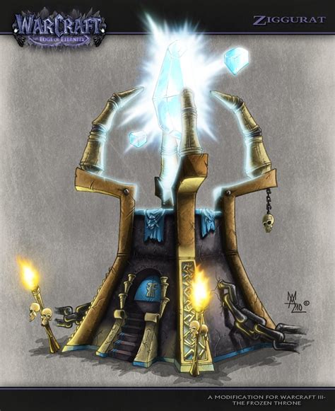 Coloured Ziggurat Concept Image Warcraft Iii The Edge Of Eternity