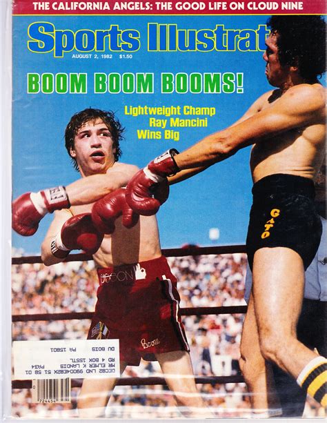 Sports Illustrated August 2 1982 Boom Boom Ray Mancini Boxing Ebay