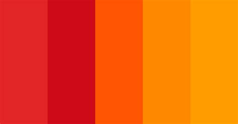 Trying to match that perfect hue or shade of blue? Radiant Red & Orange Color Scheme » Bright » SchemeColor.com