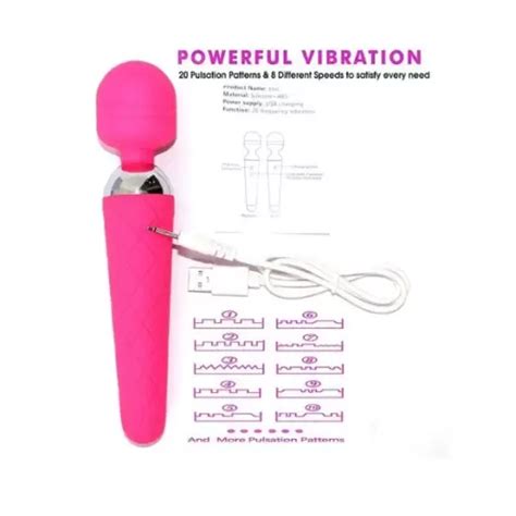 Rechargeable Wand Massager Adult Toy Sex Products For Women