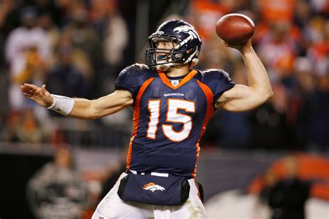 Denver Broncos Tim Tebows 10 Great Moments In The Nfl