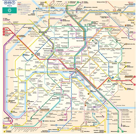 Mapa Del Metro De París Y Billetes 2023 Stillinparis