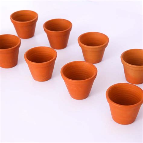 Terracotta Mini Pot Set Of 10 Who We Are