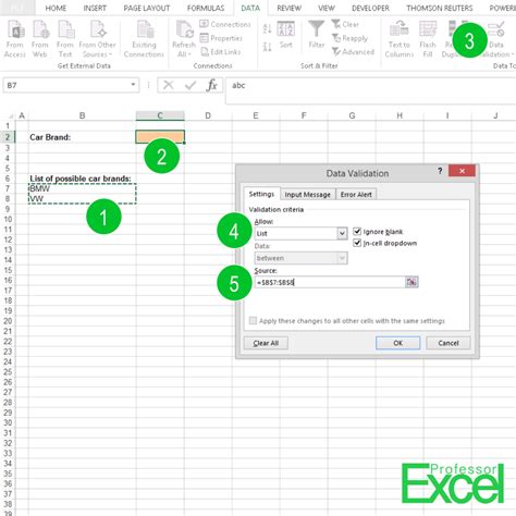 How To Insert A Drop Down Lists In Excel Cells With Just A Few Clicks