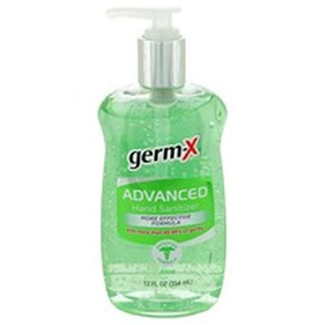 Germ X Advanced Moisturizing Hand Sanitizer With Aloe 12 Fl Oz