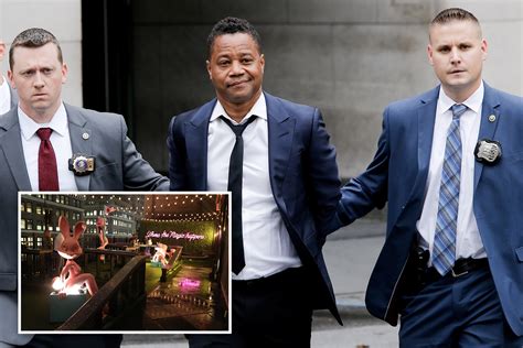 Smirking Cuba Gooding Jr Charged With Groping Womans Breast At New York Bar The Irish Sun