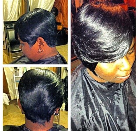 So we have gathered 20 best afro hairstyles images for that can be inspirational for some! 27 piece..African American short hairstyle...quick weave ...