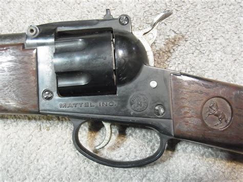 2111 Mattel コルト リボルバーライフル Colt Six Shooter Rifle 西部劇ブリキ｜売買されたオークション情報