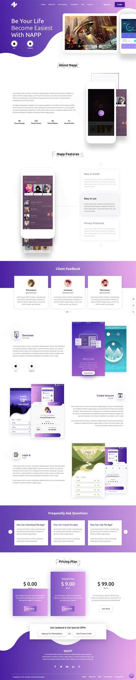 Bootstrap Landing Page