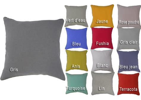 Check spelling or type a new query. Housse de coussin lin lavé bordée d'un passepoil - Housse ...