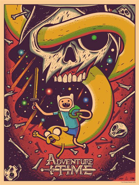 Lamurdis Official Blog Adventure Time Posters From Mondo