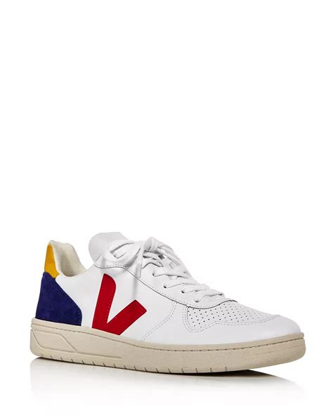 Veja Womens V 10 Low Top Sneakers Editorial Sustainable And Mindful