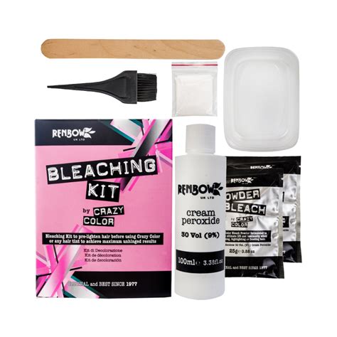 Is there any way you can use the bleach without buying another kit or can i find just the activator on any store? Crazy Color Hair Dye Renbow Bleaching Kit