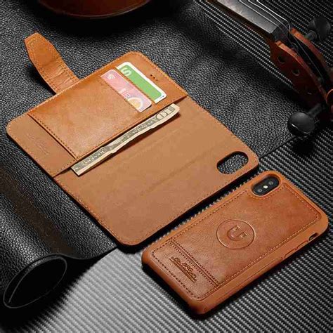 Luxury Magnetic Case For Iphone Xs Max Xr Wallet Case Pu Leather