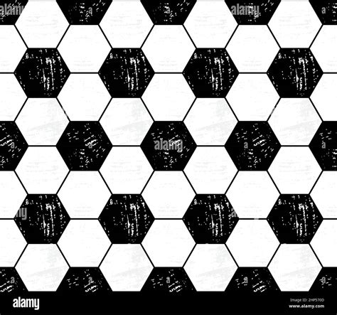Soccer Ball Pattern Hexagon Geometric Texture For Football Wallpaper