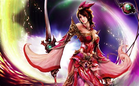 Fantasy Women Warrior Hd Wallpaper Background Image 1920x1200