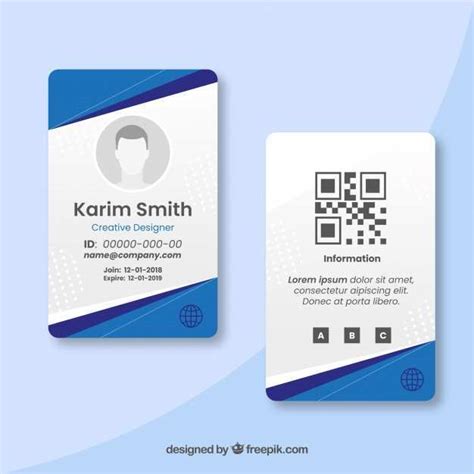 55 Adding Id Card Template Pics Templates By Id Card Template Pics