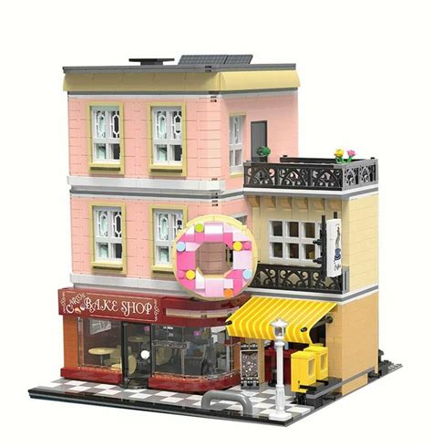 Lego Moc Modular New Block City Housing Artofit