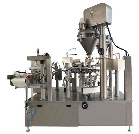 Rotary Premade Doypack Pouch Wheat Flour Cocoa Powder Seasoning Powder Packing Machine Packing